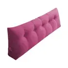 SOGA Pink Triangular Wedge Bed Pillow Headboard Tatami Cushion Decor 180cm