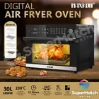 Maxkon 30L 18-In-1 Large Oil Free Air Fryer Oven Cooker Dual Cook Function 1800W
