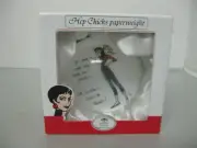 Hep Chicks Lizzie Huxtable If Men Could Read Our Minds Glass Paperweight New