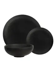 [Maxwell & Williams] Caviar Dinner Set 12 Piece Gift Boxed in Black