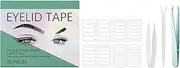 Eyelid Tape, Double Sided Eyelid Lifter, Breathable Eye Lift Tape, White Stickers Hooded and Droopy Eyelids, Invisible and Comfortable, for Uneven Or Heavy Eyelids