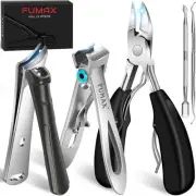 Toenail Clippers for Seniors Thick Toenails, Large Wide Opening Toe Nail Clip...