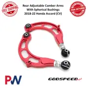 Godspeed Rear Adjustable Camber Arms With Spherical Bushings For Honda Accord (for: Honda)