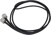 2m N Male to N Male Cable LMR200 Coaxial Extension Cord Low Loss Antenna Cable Extension for Antenna Connection Compatible with 50Ohm RF System
