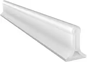 39 Inch Collapsible Shower Water Dam, Shower Threshold Water Dam Shower Barrier, Shower Water Splash Guard Shower Guards to Keep Water in Shower for Wet and Dry Separation