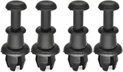 GUERBEIS 4Pcs Parcel Shelf Fit for A3 S3 8P 8V Q5 SQ5 8R Q2 Q3 8P0862528 1M6867574A Holding Strap String Clip Knob Holder Pivot Peg Luggage Shelf Clips