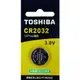 Toshiba CR2032 鈕扣電池 (1入)