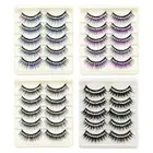 With Rhinestones Thick Curl False Lashes DIY Fake Eyelashes Eyelashes Extension