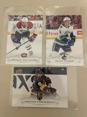 2018-19 Upper Deck Hockey Jumbo Lot 3 Boeser Marchessault Gallagher