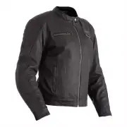 RST Brixton Womens Classic Wax Cotton Motorcycle Jacket Touring Retro Vintage