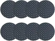 Running Tape, Carpet Tape Cushion - 8 X Noise Reduction Pad on Adhesive Tape, Anti-Vibration, Double Sided Carpet Protection, Carpet, Carpet