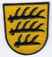 Tuttlingen Württemberg Emblem Patch Sew-On, Iron-On