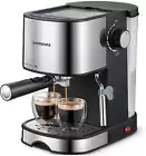 Espresso Machine with Milk Frother for Perfect Espresso & Cappuccino