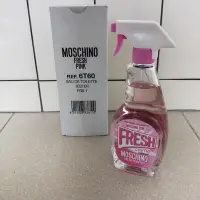 在飛比找Yahoo!奇摩拍賣優惠-MOSCHINO 小粉紅 清新 淡香水 100ML-test