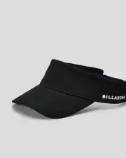 BILLABONG society day VISOR BLACK WHITE SUN PROTECTION HAT CAP LADIES BEACH GOLF