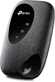 TP-Link 4G LTE Mobile Wi-Fi, Share Wi-Fi with Up to 10 Devices, 2000 mAh Battery, Up to 8 Hours Usage, 4G/3G Network SIM Slot Unlocked, Portable Hotspot for Travel, Phone, Tablet (M7000)