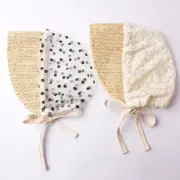 2Pcs Sun Hat Little Girl Hat for Kid Toddlers Photography Props