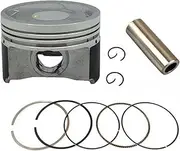 Motorcycle Styling Motorcycle Piston Ring Kit 57.5mm for Qingqi for Suzuki VECSTAR 150 AN150 QS150T QS150T-A AN150 150cc Engine Spare Parts Parts(Piston and Ring)