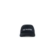 [VALENTINO] Chez Valentino Cotton Baseball cap Black