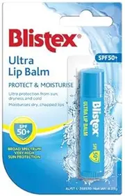 3 PACK OF Blistex Ultra Lip Balm SPF50+ 4.25g