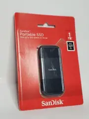 SanDisk Portable External SSD Up To 520 MB/s SDSSDE30-1T00-AT