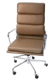 SK Designer Living Replica Eames High Back Soft Pad Executive Desk / Office Chair