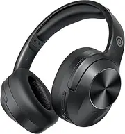 Upgrade Pro‑level Hybrid Active Noise Cancelling Headphones with HD Sound, Wireless Bluetooth Headphones Over The Ear Unequaled Comfort, Vivid Deep Bass, for Home Office Travel Birthday Gift, Black