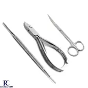 Podiatry Thick Nail Side Cutter Ingrown Toe Nail File Chiropody Skin & Nail Care