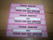 3 ABC Poison Arrow / Tears Are Not Enough Jukebox Title Strips