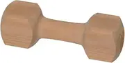 Nobby Dog Toy, Wooden Retrieving Dumbbell, 650g, Fetch Toy, Dog Chew Toy