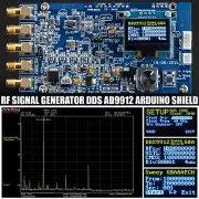 DDS AD9912 Arduino Shield RF Signal Generator 600 MHz @1.3 GHz WITHOUT ARDUINO