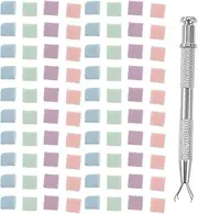 NULYLU Nail Supplies Set with Gradient Sponges Manicure Kit for Includes Lamp Gel