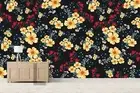 3D Floral Seamless Wallpaper Wall Mural Removable Self-adhesive 653