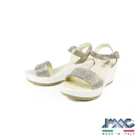 在飛比找momo購物網優惠-【IMAC】義大利簡約女涼鞋 亮金色(508410-TAU)