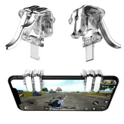 W6 Gaming Trigger Phone Game PUBG Mobile Controller Gamepad For IOS Android g