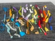 Lot of 25 • Skeins DMC Embroidery Needle Point Floss Yarn • A