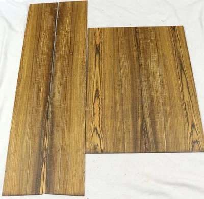 Figured Bocote dreadnought-size acoustic guitar back and side set BO26