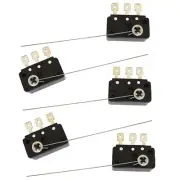 5Pack Long Hinge Microswitch Arcade Change-Coin Acceptor Selector Micro Switch