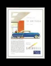 1953 Oldsmobile Ninety Eight Holiday Coupe 2 - Matted for 11x14 Frame