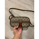 MIA二手 GUCCI OPHIDIA 老花LOGO單肩包 546597 單肩斜挎女包 MINI小方包 古馳相機包