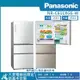 【Panasonic 國際牌】610公升 一級能效智慧節能右開三門無邊框玻璃冰箱-翡翠白 NR-C611XGS-W_廠商直送