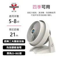 在飛比找康是美優惠-美國VORNADO沃拿多 渦流空氣循環扇 白色 630W-T