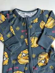 NWT BONDS x Winnie The Pooh ‘Hunny’ Zip Wondersuit Zippy 00/3-6 Mths