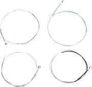 Milisten 4pcs Violin Strings Set Replacement Strings for Beginners Professionals Durable Musical Instruments Parts for Engaging Sound Quality and Easy Installation