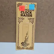 NIP Vintage Walnut Hollow Farm Decorative Clock Hands #1005