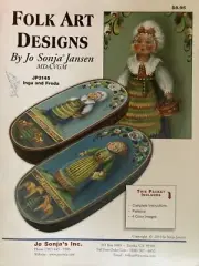 Tole Painting Pattern Packet: Inga and Freda by Jo Sonja Jansen