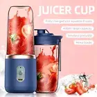 Portable Blender Bottle Electric 6 Blades Multifunction Juice Blender