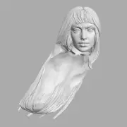 Vampirella vampire female custom head for comic book action figures