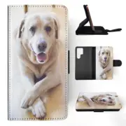 FLIP CASE FOR SAMSUNG GALAXY|CUTE ADORABLE LABRADOR DOG #23