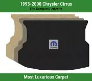 Lloyd Luxe Trunk Carpet Mat for 1995-2000 Chrysler Cirrus w/Blue M-Mopar Logo (for: Chrysler)